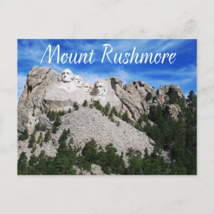 Carte Postale Monument national du Mont Rushmore Dakota du Sud U