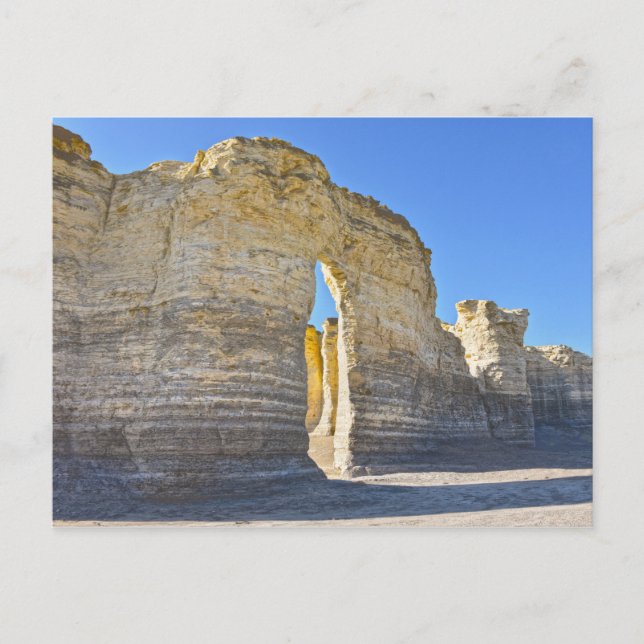 Carte Postale Monument Rocks Key Hole Arch, Kansas (Devant)