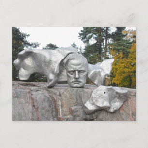 Carte Postale Monument Sibelius, Helsinki, Finlande