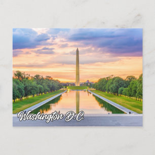 Carte Postale Monument Washington, Washington, D.C., États-Unis
