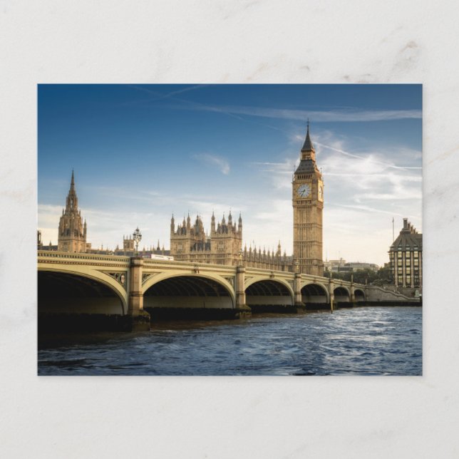 Carte Postale Monuments | Big Ben, Londres Angleterre (Devant)