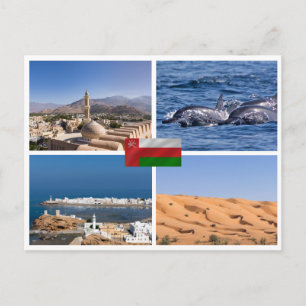 Carte Postale Monuments du Sultanat d'Oman