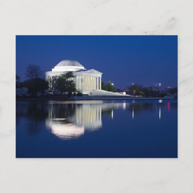 Carte Postale Monuments | Le mémorial Jefferson (Devant)