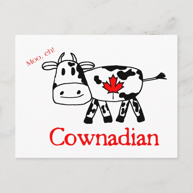 Carte postale Moo, Eh (Devant)