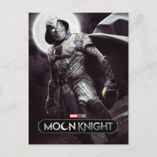 Carte Postale Moon Knight Pleine lune Poster Art