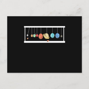 Carte Postale Moon Pendulum Planet Astronaute Space