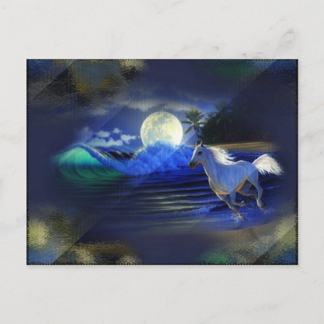 Carte postale Moon Run (Devant)