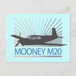Carte Postale Mooney M20 Aviation