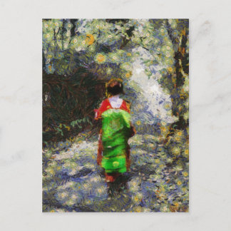 Carte postale Moonlight Maiko