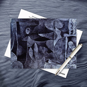 Carte Postale Morgangrau Surréalisme Abstrait Paul Klee