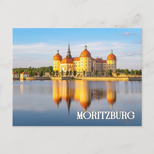 Carte Postale Moritzburg Castle, Germany (Devant)