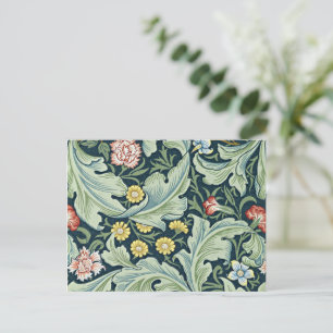 Carte Postale Morris - Leicester, un design William Morris,