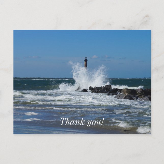 Carte Postale Morris Lighthouse Splash (Devant)