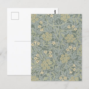 Carte Postale Morris Vine & Jasmine Jardin Fleur Classique