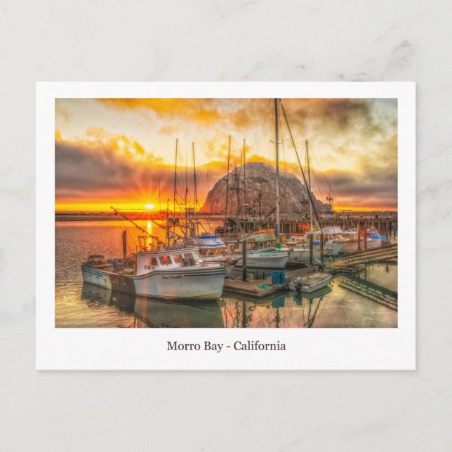 Carte postale Morro Bay (Devant)