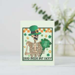 Carte Postale Mort À L'Intérieur Mais Lucky St patrick