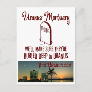 Carte Postale Mortuaire Uranus