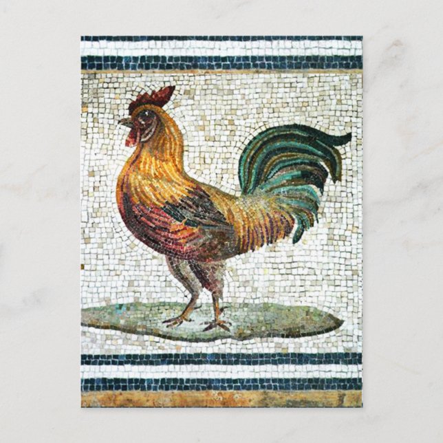 Carte Postale MOSAICS DE ROMAN Antique (Devant)