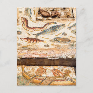 Carte Postale Mosaïque romaine antique