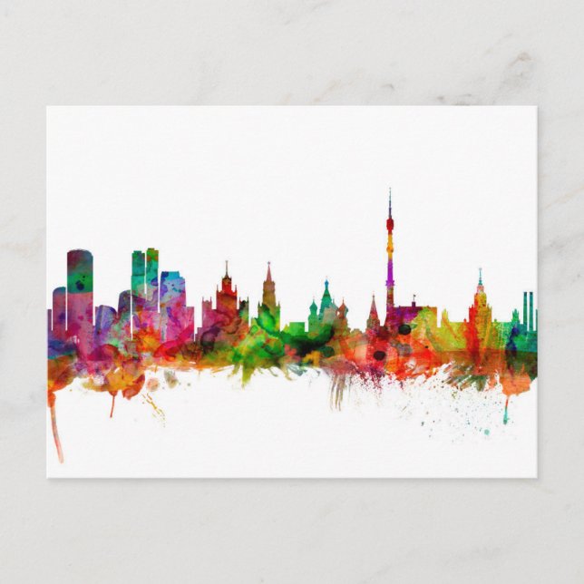 Carte Postale Moscow (Devant)