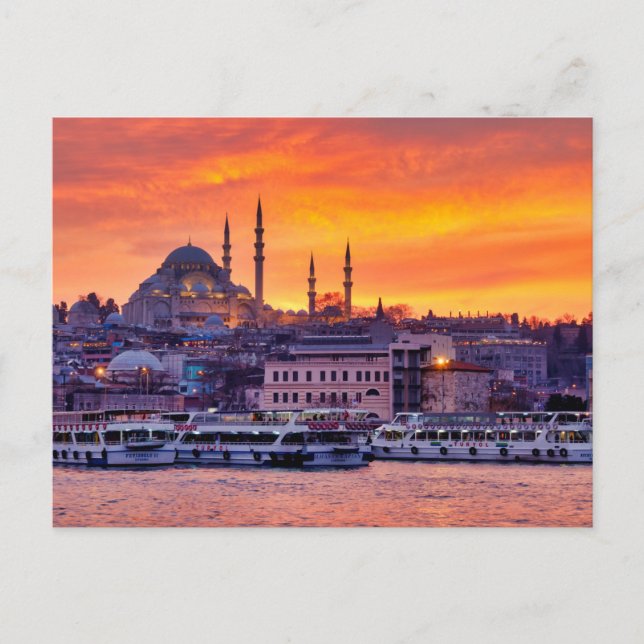 Carte Postale Mosque de Süleymaniye (Devant)