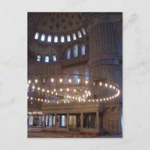 Carte Postale Mosquée Bleue