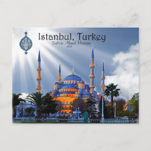 Carte Postale Mosquée Bleue - Istanbul