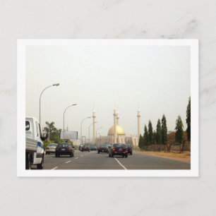 Carte Postale Mosquée centrale d'Abuja