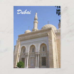 Carte Postale mosquée de dubaï
