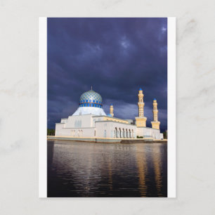 Carte Postale Mosquée de la ville à Kota Kinabalu Malaisie