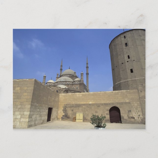 Carte Postale Mosquée Mohammed Ali à la Citadelle du Caire, (Devant)