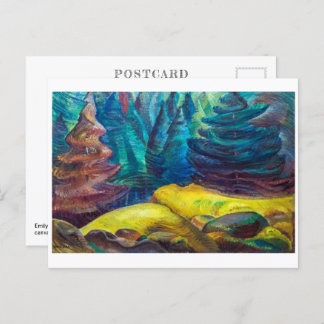 Carte Postale Moss jaune | Emily Carr |