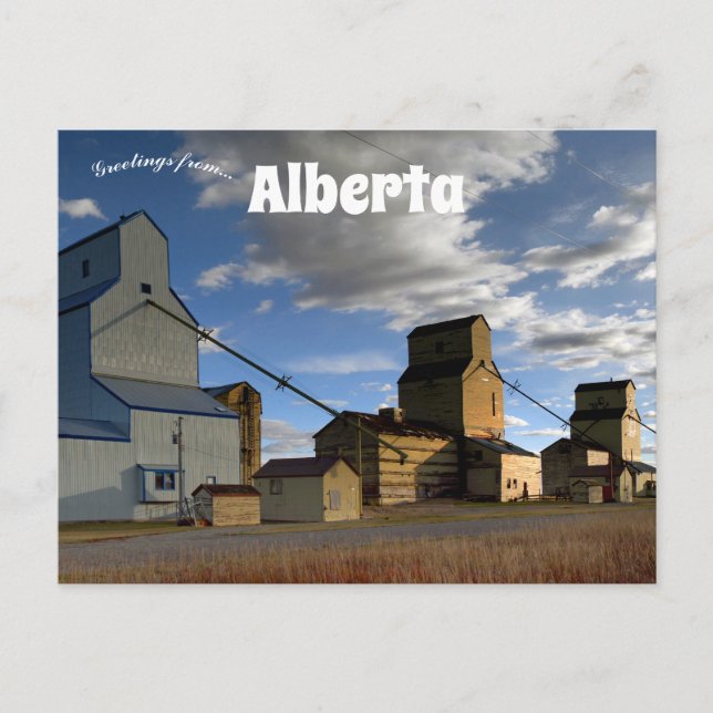 Carte Postale Mossleigh Vulcan County Alberta (Devant)
