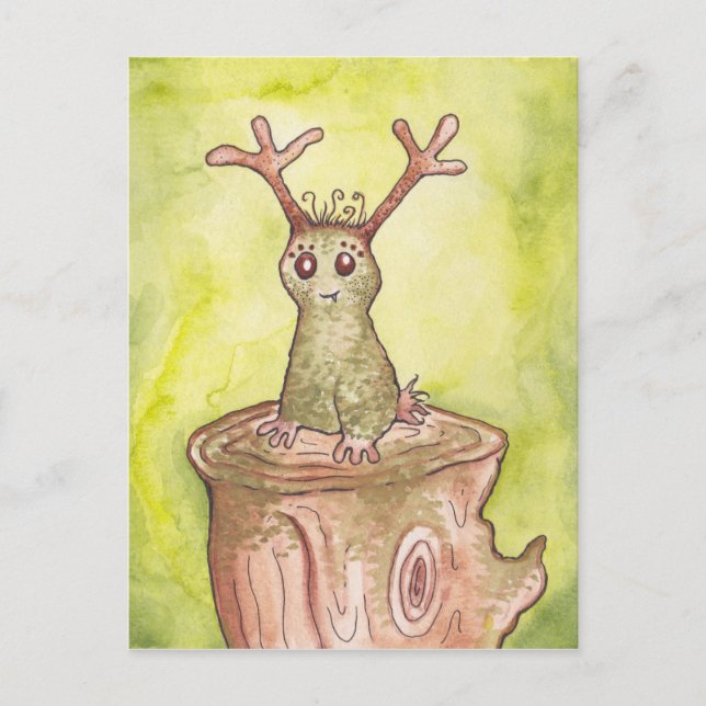 Carte Postale Mossy the Forest Spirit (Devant)