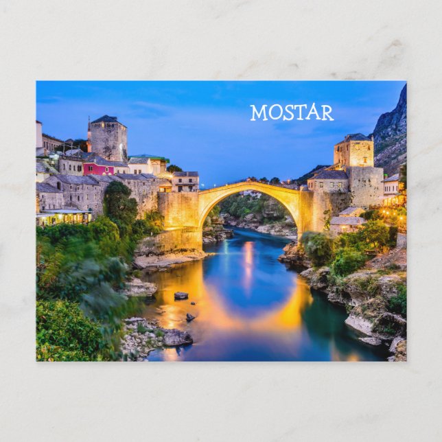 Carte Postale Mostar (Devant)