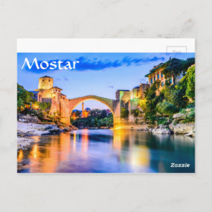 Carte Postale Mostar, Bosnie-Herzégovine