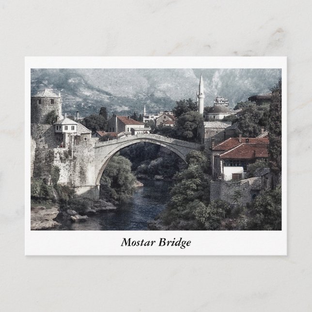 Carte postale Mostar Bridge (Devant)