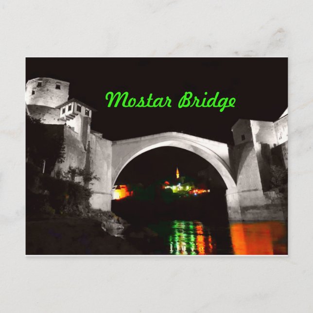 Carte postale Mostar Bridge (Devant)