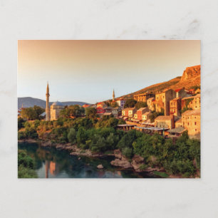 Carte Postale Mostar vieille ville, Bosnie-Herzégovine