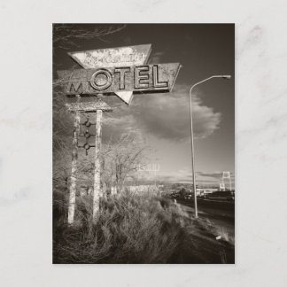 Carte Postale Motel Retro