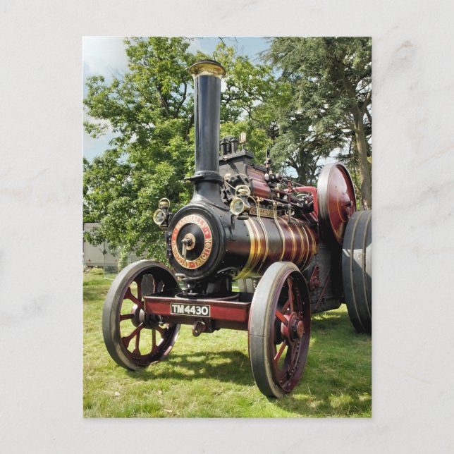 CARTE POSTALE MOTEURS DE TRACTION (Devant)
