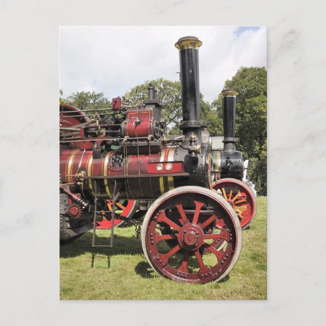 CARTE POSTALE MOTEURS DE TRACTION (Devant)