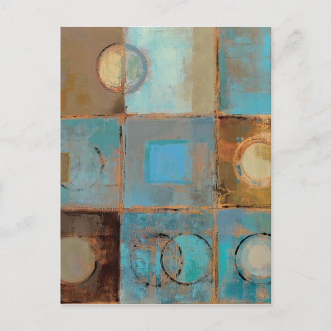 Carte Postale Motif Abstrait (Devant)