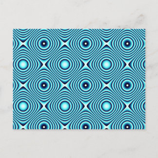 Carte Postale Motif Aqua Rings