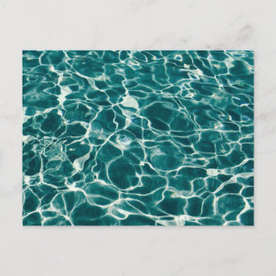 Carte Postale Motif Blue Water