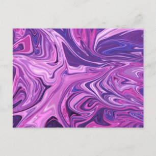 Carte Postale motif d'art de galaxie