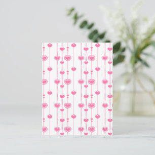 Carte Postale Motif de coeur 26