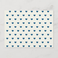 Motif de Coeurs Bleus