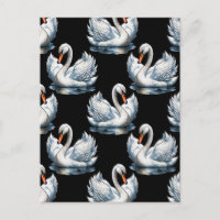 Motif de conception de cygnes 
