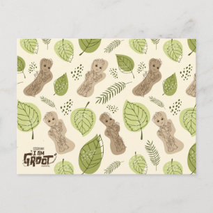 Carte Postale Motif de feuillage Groot